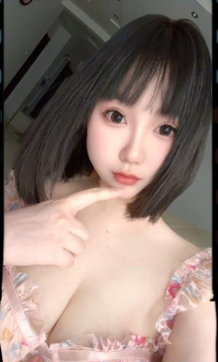 肤白短发大胸妹子-51约啪